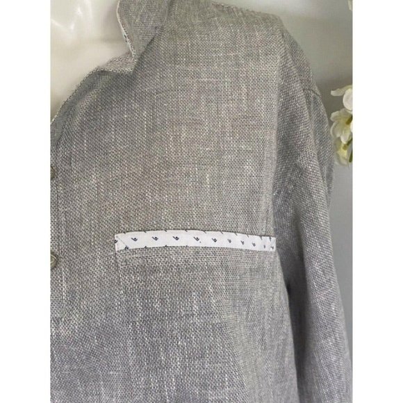 Vintage Anand‎ Woven Tunic Top Jacket L/X - Picture 5 of 10